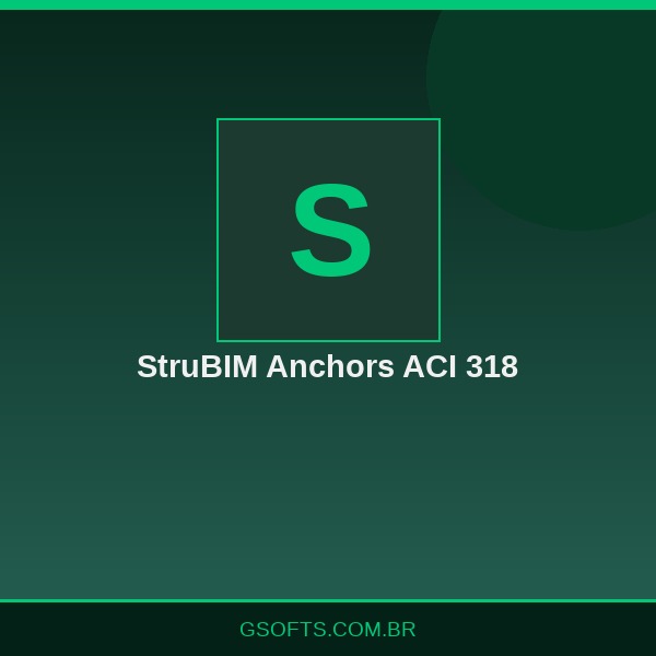 StruBIM Anchors ACI 318